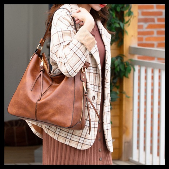NEW ELVA Hobo Shoulder Bag Crossbody - Picture 4 of 8